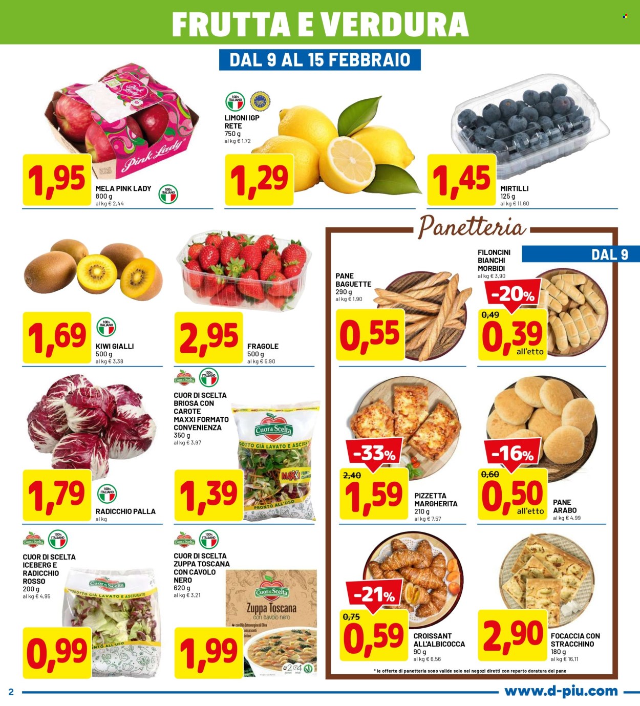 Volantino Dpiù - 9/2/2026 - 22/2/2026. Pagina 2
