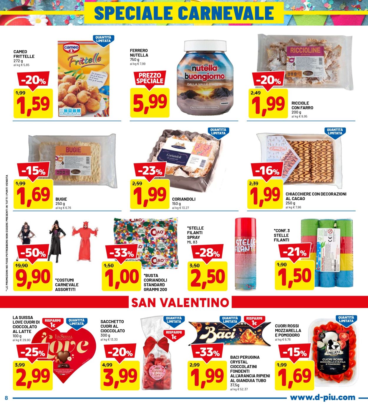 Volantino Dpiù - 9/2/2026 - 22/2/2026. Pagina 8