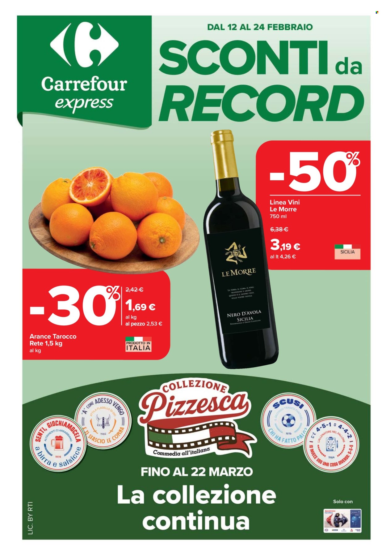 Volantino Carrefour - 12/2/2026 - 24/2/2026. Pagina 1