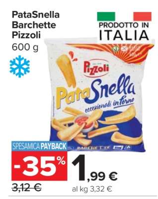 PataSnella Barchette Pizzoli