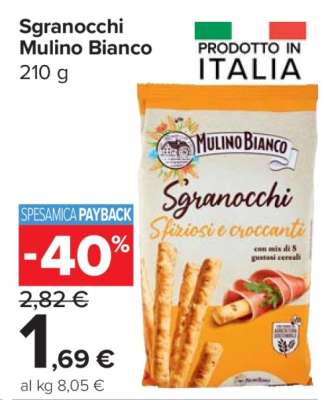Sgranocchi Mulino Bianco