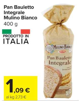 Pan Bauletto Integrale Mulino Bianco