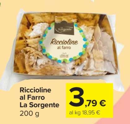 Riccioline al Farro La Sorgente