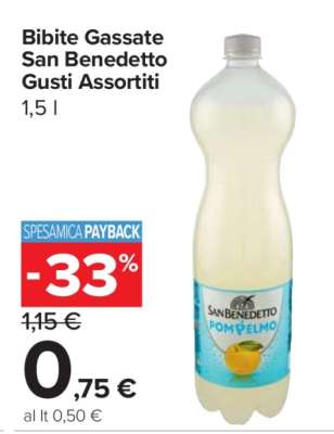 Bibite Gassate San Benedetto Gusti Assortiti