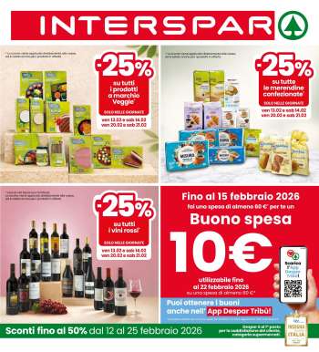 thumbnail - Volantino Interspar - Sconti fino al 50%