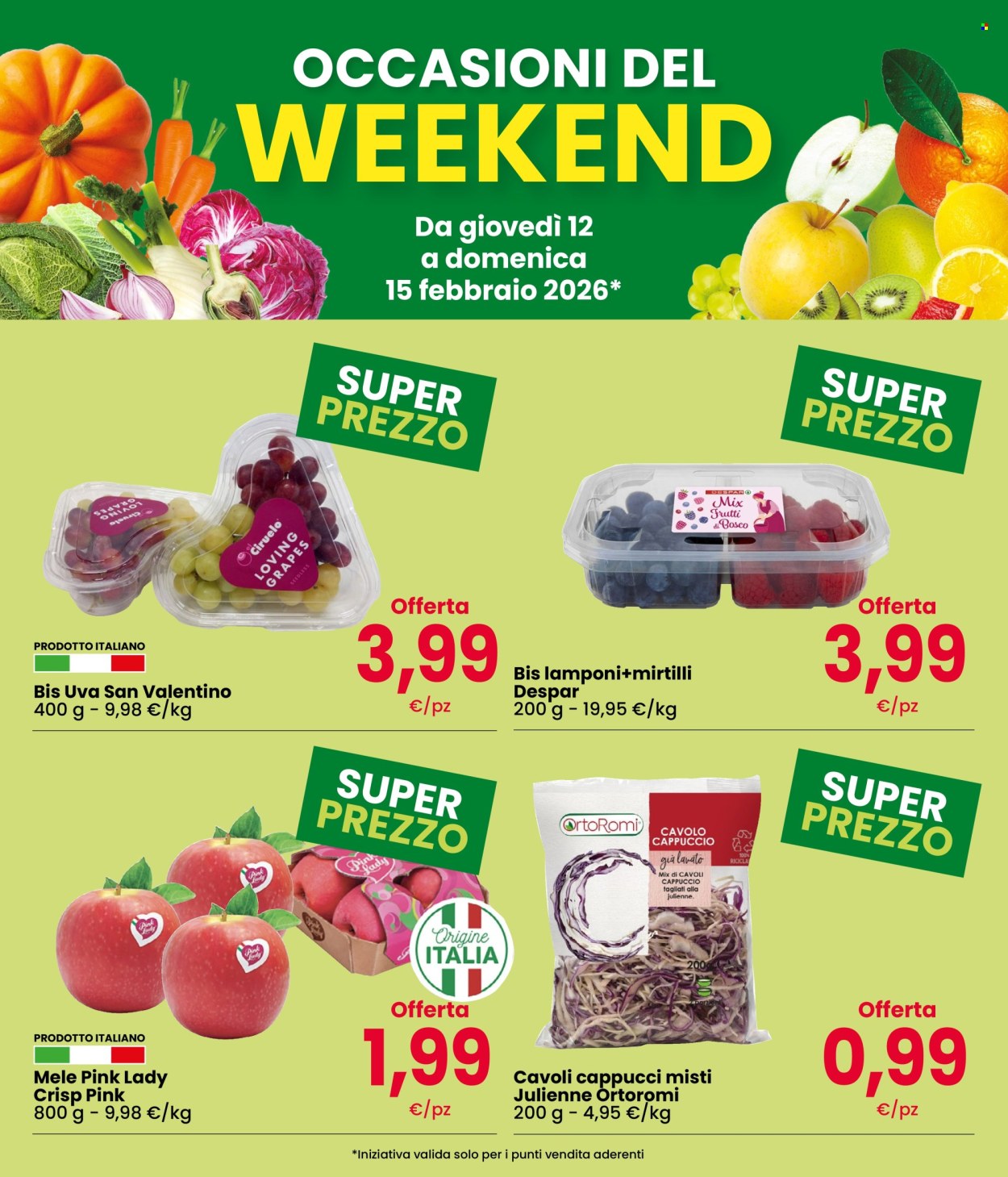 Volantino Despar - 12/2/2026 - 15/2/2026. Pagina 4