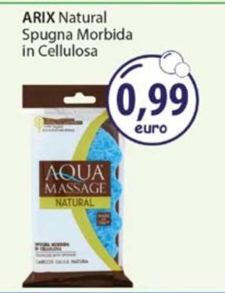 ARIX Natural Spugna Morbida in Cellulosa