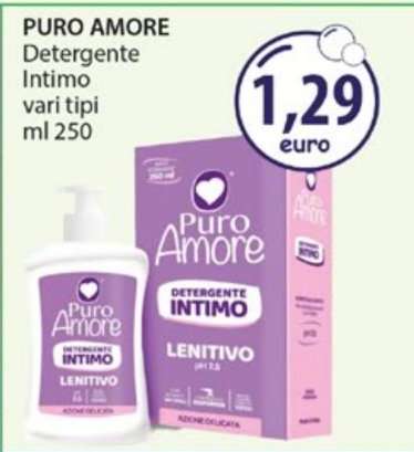 PURO AMORE Detergente Intimo