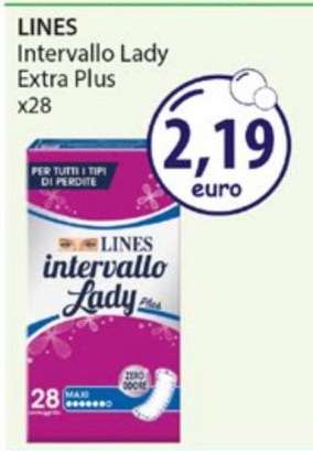 LINES Intervallo Lady Extra Plus x28
