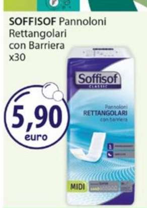 SOFFISOF Pannoloni Rettangolari con Barriera x30