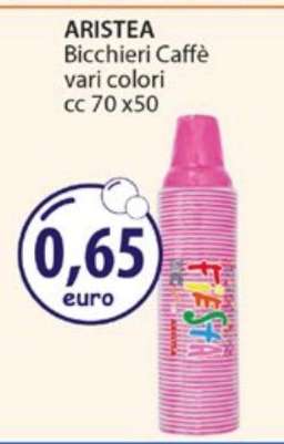 ARISTEA Bicchieri Caffè