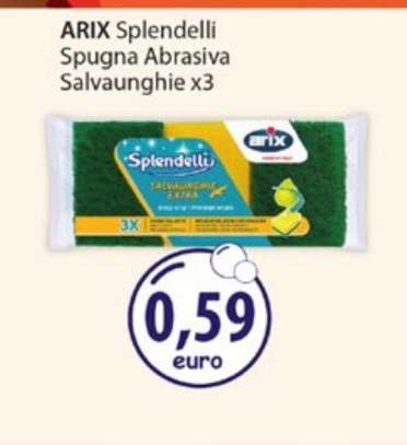 ARIX Splendelli Spugna Abrasiva Salvaughie x3