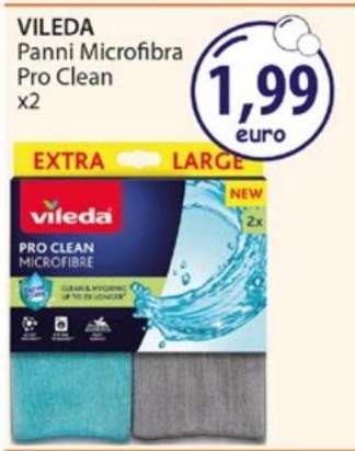 VILEDA Panni Microfibra Pro Clean x2