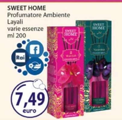 SWEET HOME Profumatore Ambiente Layali