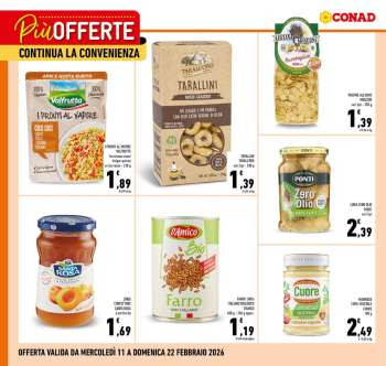 Volantino Conad - 11/2/2026 - 22/2/2026.