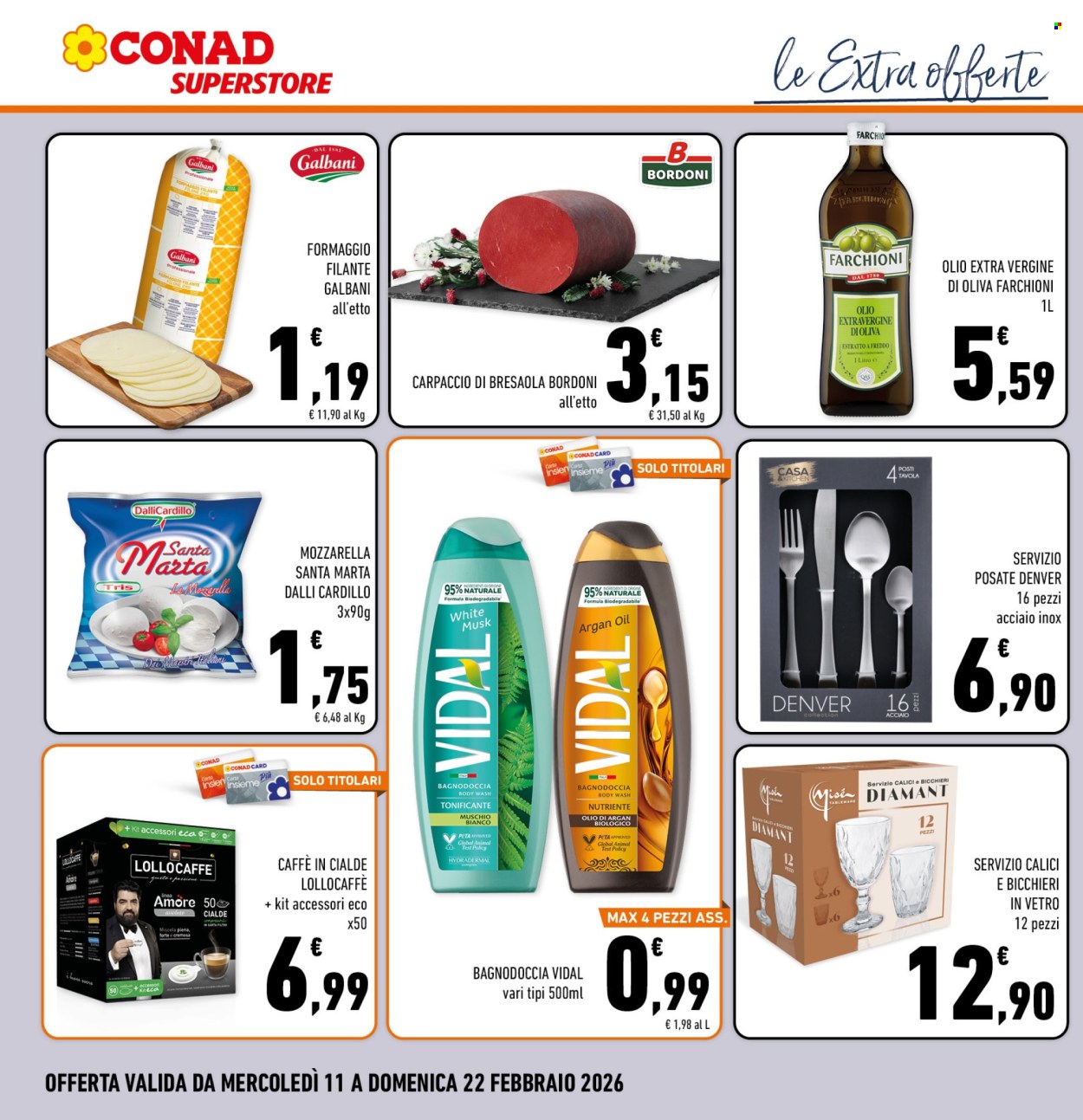 Volantino Conad Superstore - 11/2/2026 - 22/2/2026. Pagina 2