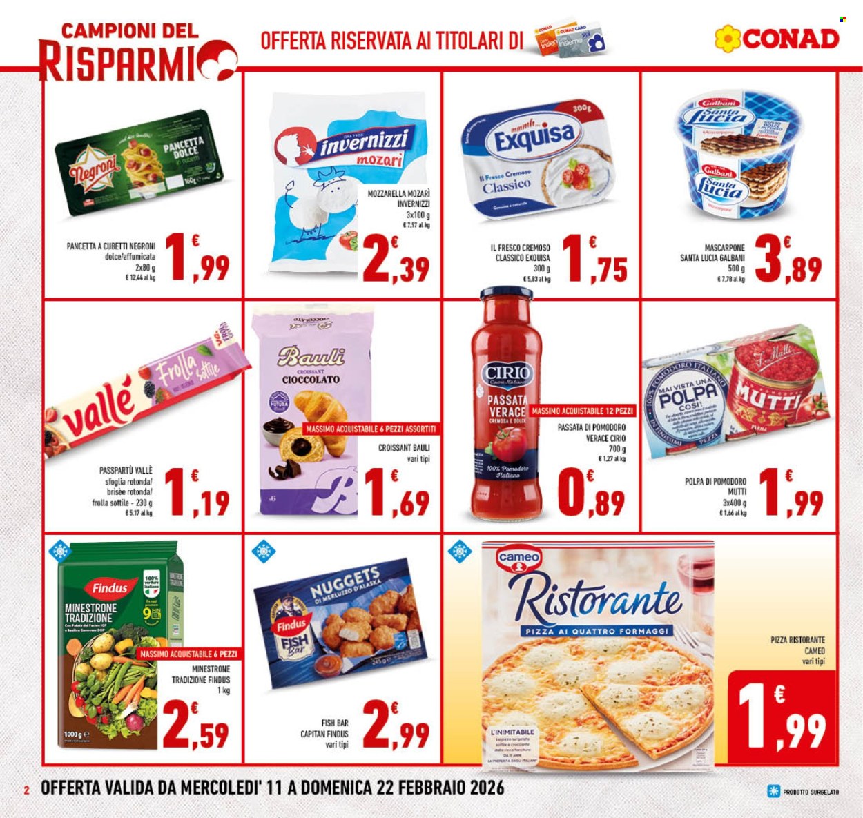 Volantino Conad - 11/2/2026 - 22/2/2026. Pagina 2