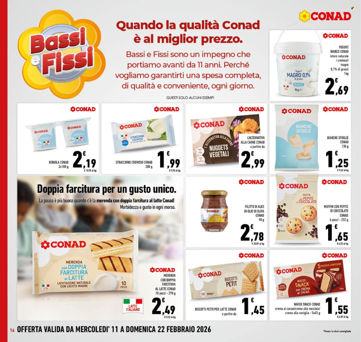 Volantino Conad - 11/2/2026 - 22/2/2026. Pagina 14