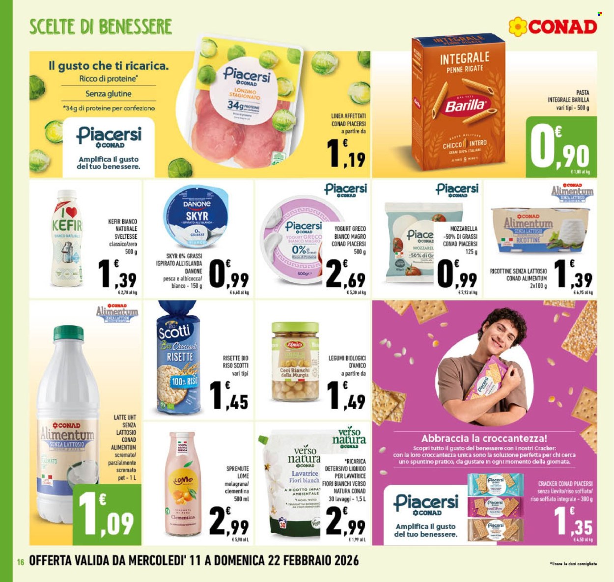 Volantino Conad - 11/2/2026 - 22/2/2026. Pagina 16
