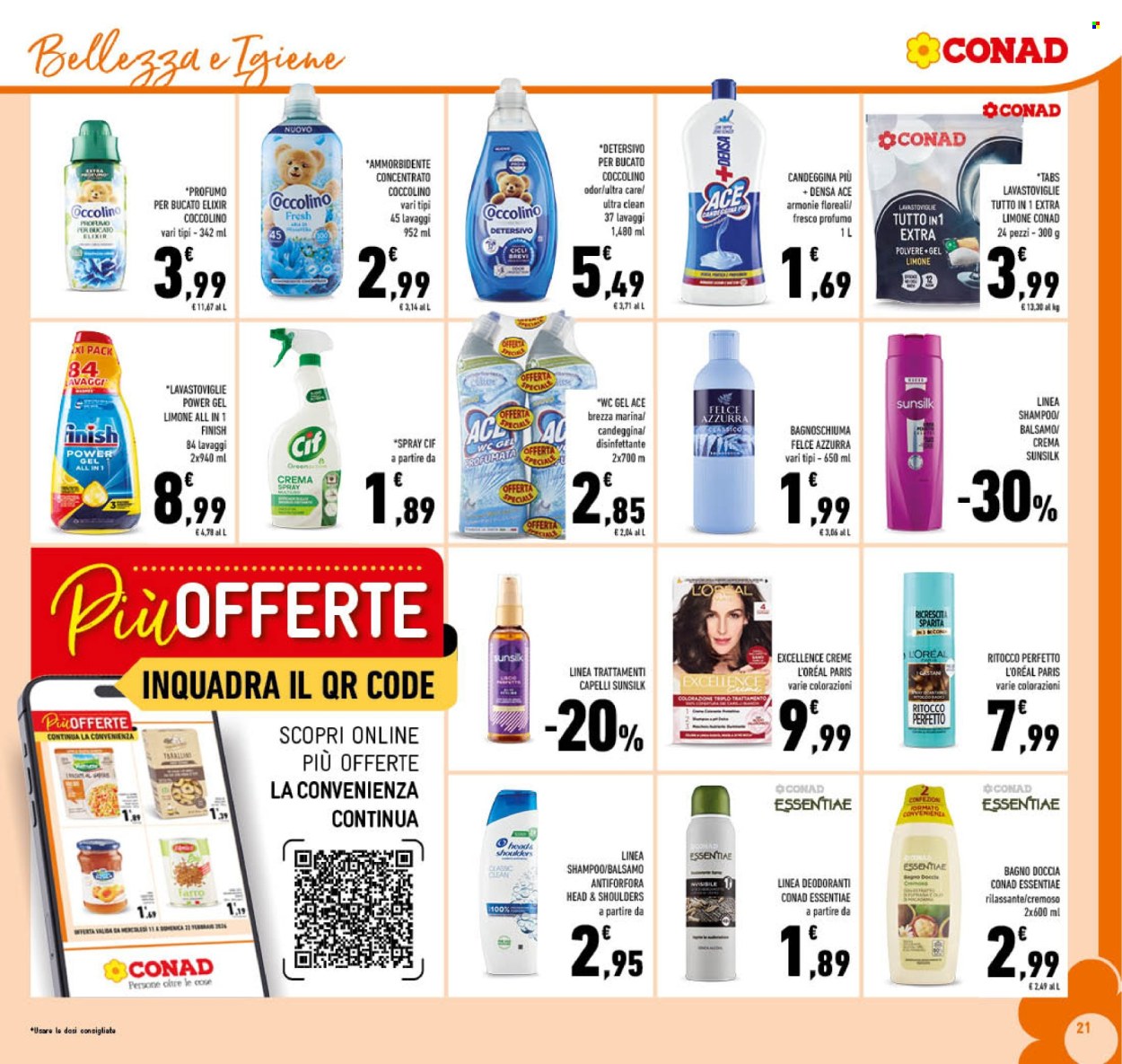 Volantino Conad - 11/2/2026 - 22/2/2026. Pagina 21