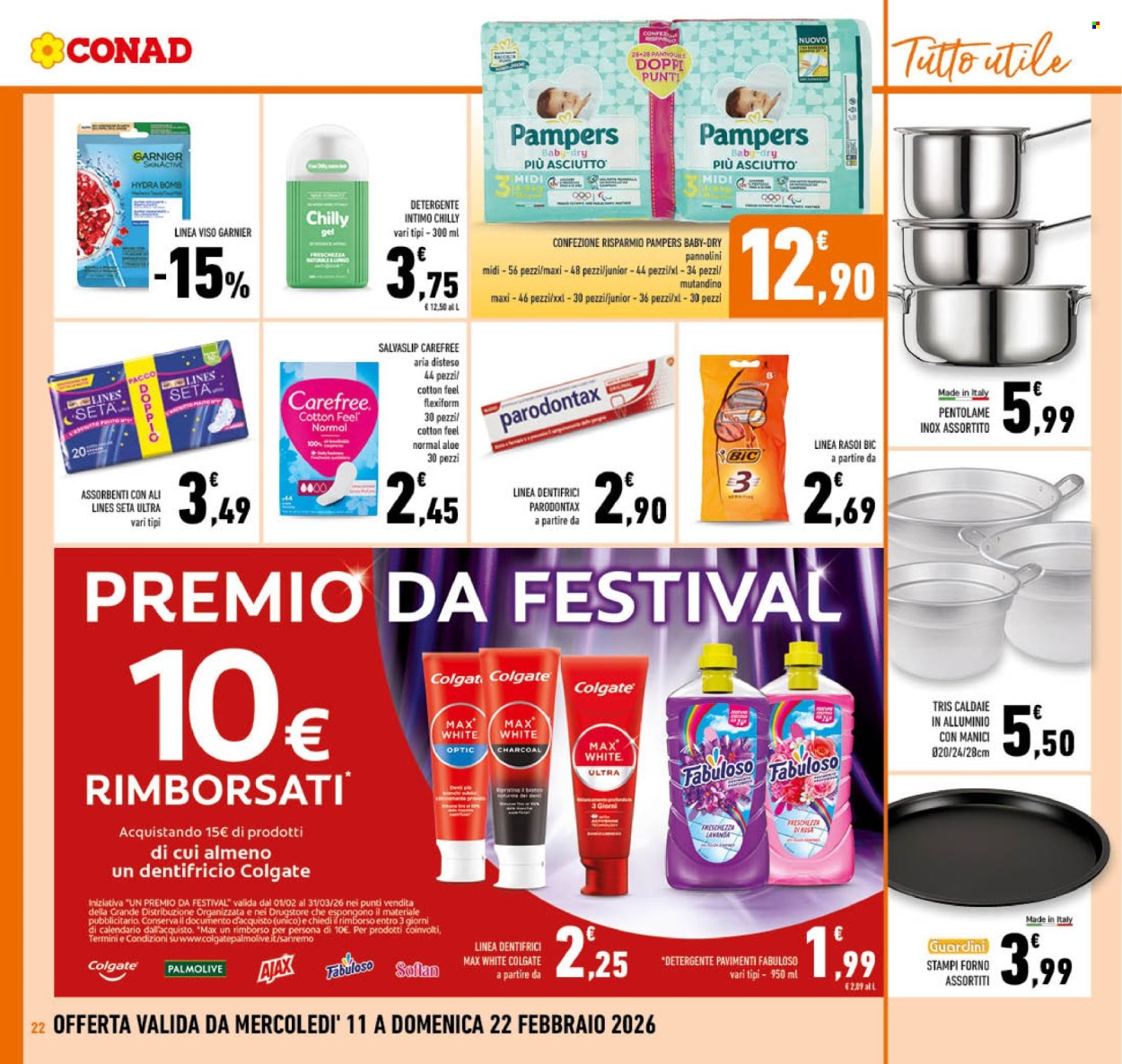 Volantino Conad - 11/2/2026 - 22/2/2026. Pagina 22