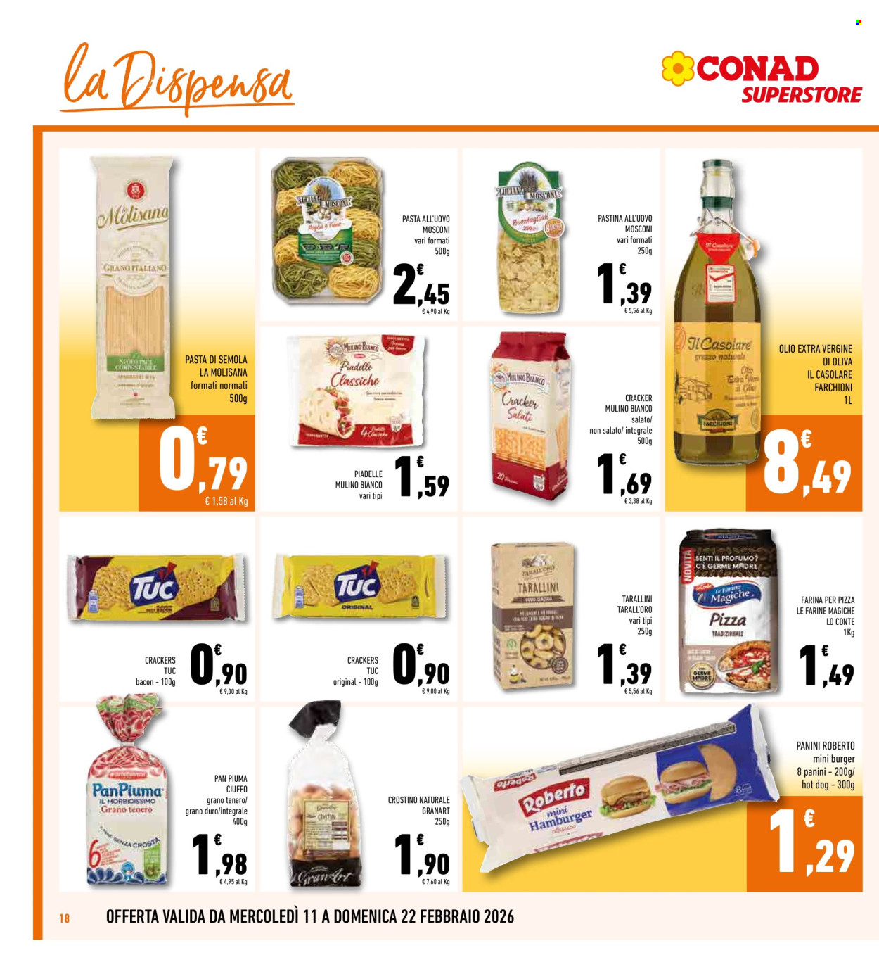 Volantino Conad - 11/2/2026 - 22/2/2026. Pagina 18