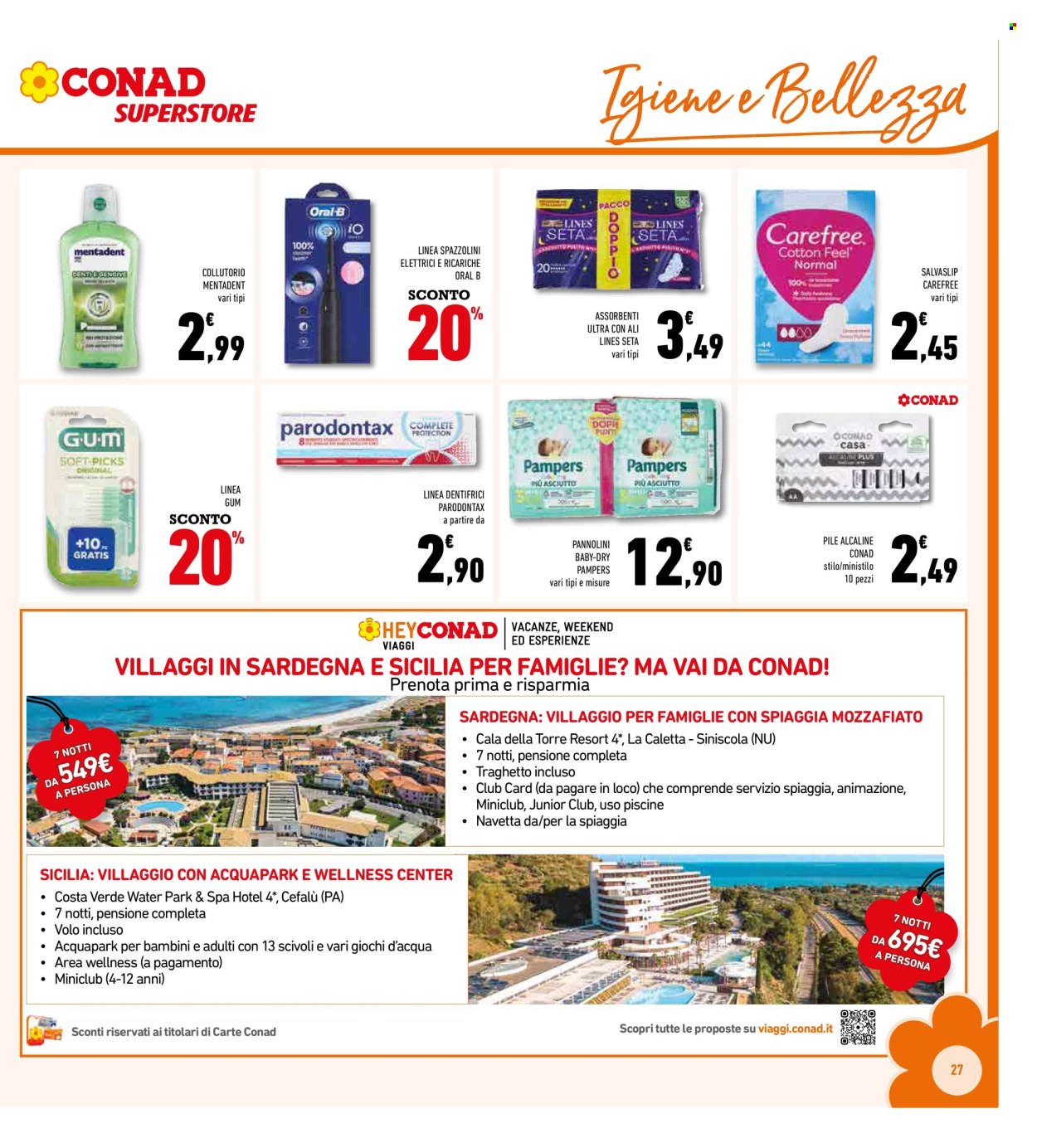 Volantino Conad - 11/2/2026 - 22/2/2026. Pagina 27