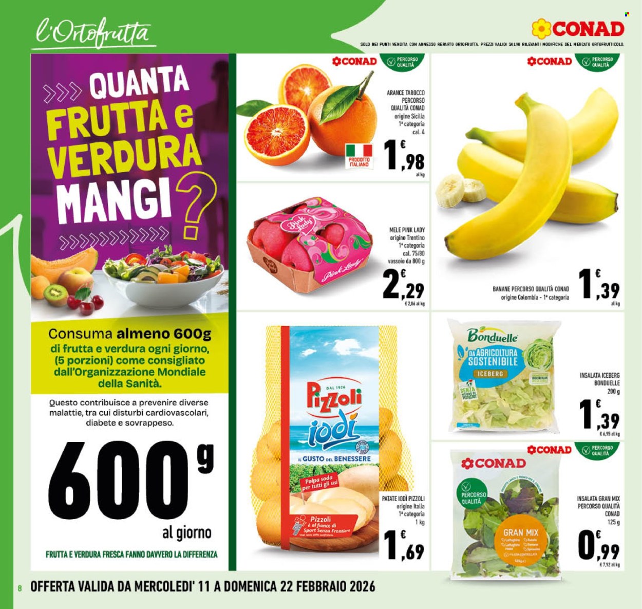 Volantino Conad - 11/2/2026 - 22/2/2026. Pagina 8