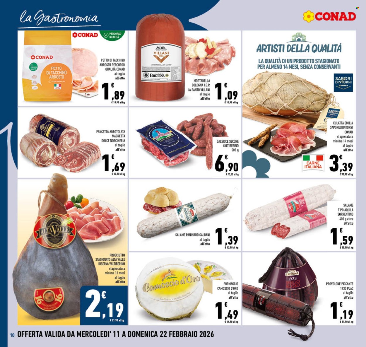 Volantino Conad - 11/2/2026 - 22/2/2026. Pagina 10