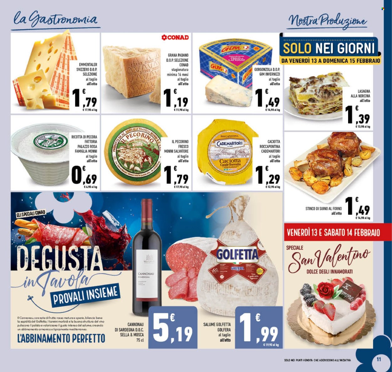 Volantino Conad - 11/2/2026 - 22/2/2026. Pagina 11
