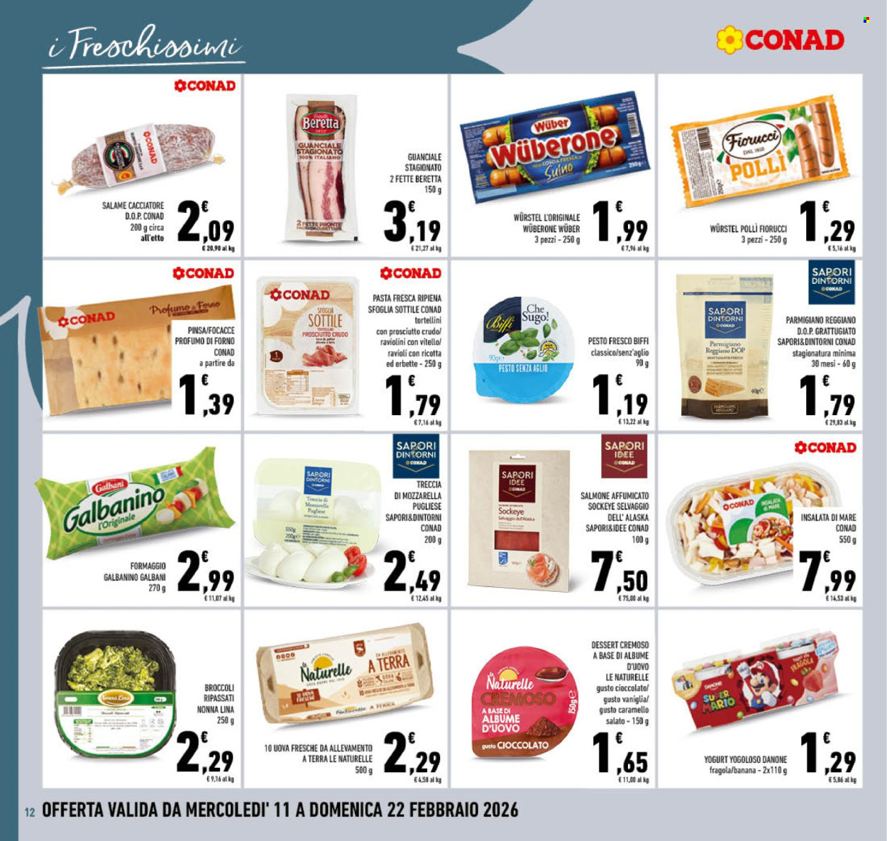Volantino Conad - 11/2/2026 - 22/2/2026. Pagina 12