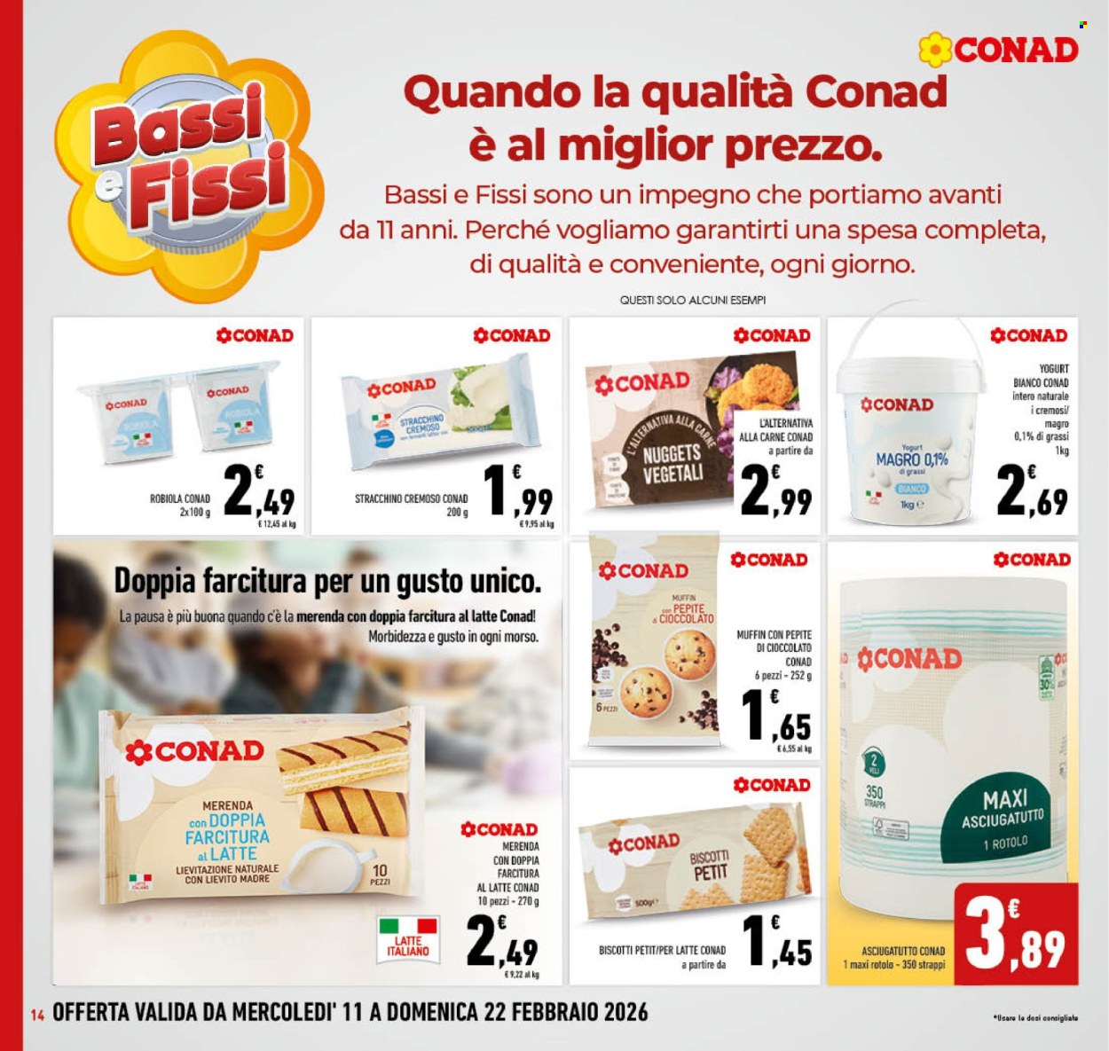 Volantino Conad - 11/2/2026 - 22/2/2026. Pagina 14