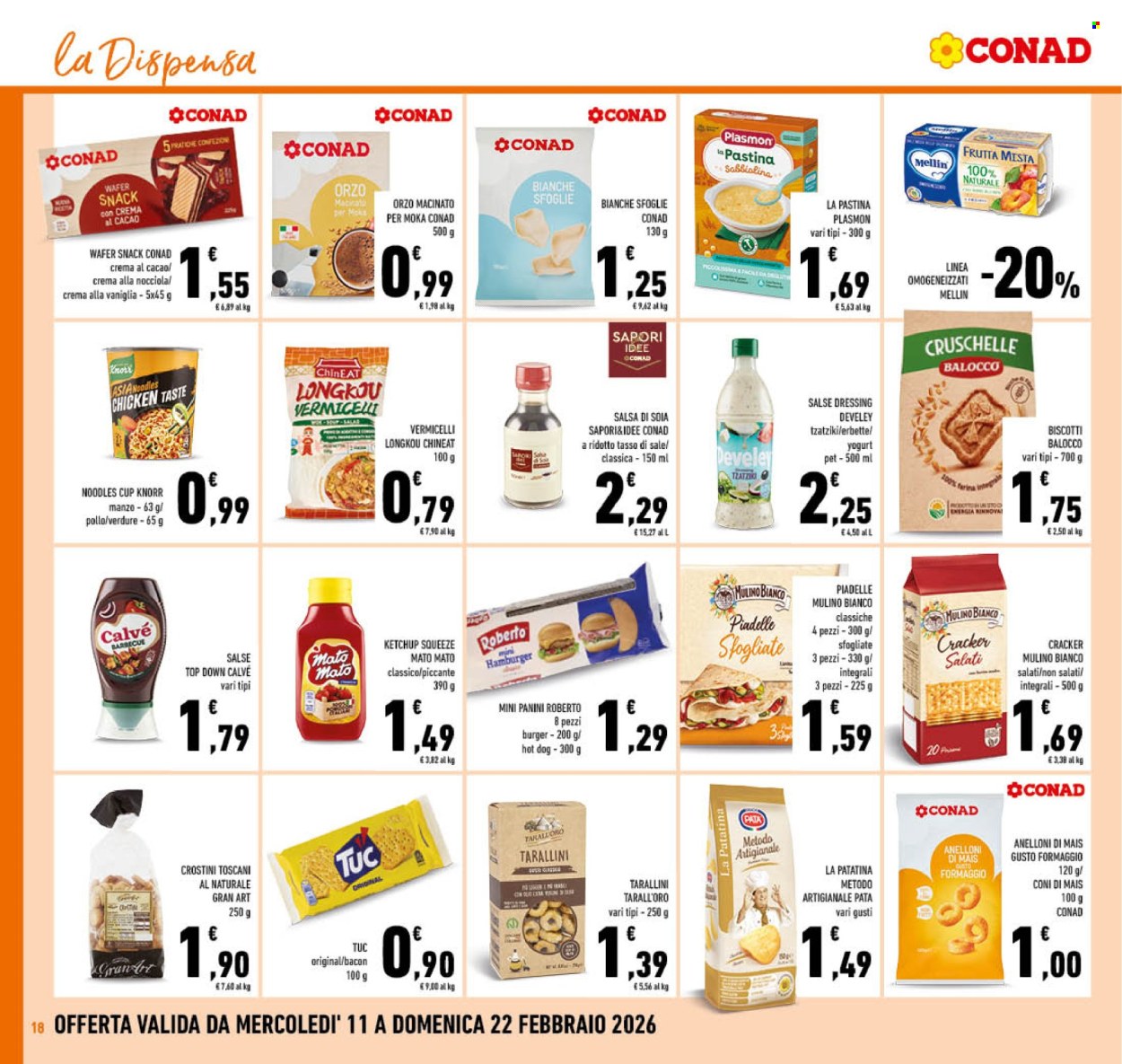 Volantino Conad - 11/2/2026 - 22/2/2026. Pagina 18