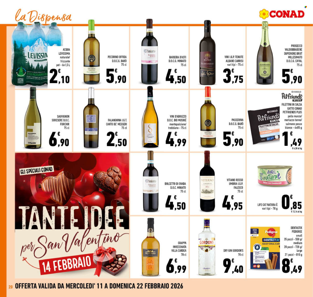 Volantino Conad - 11/2/2026 - 22/2/2026. Pagina 20