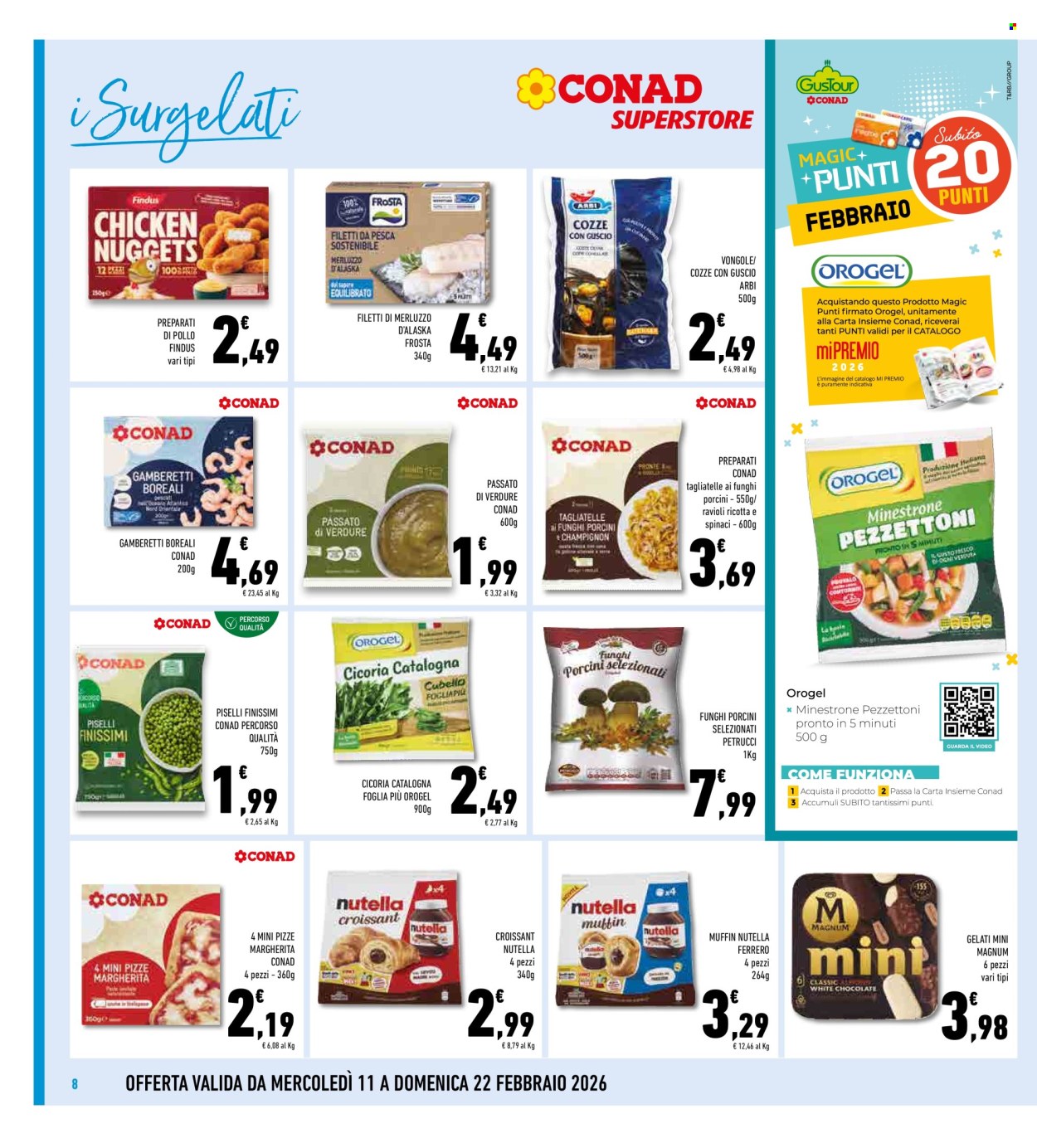 Volantino Conad Superstore - 11/2/2026 - 22/2/2026. Pagina 8