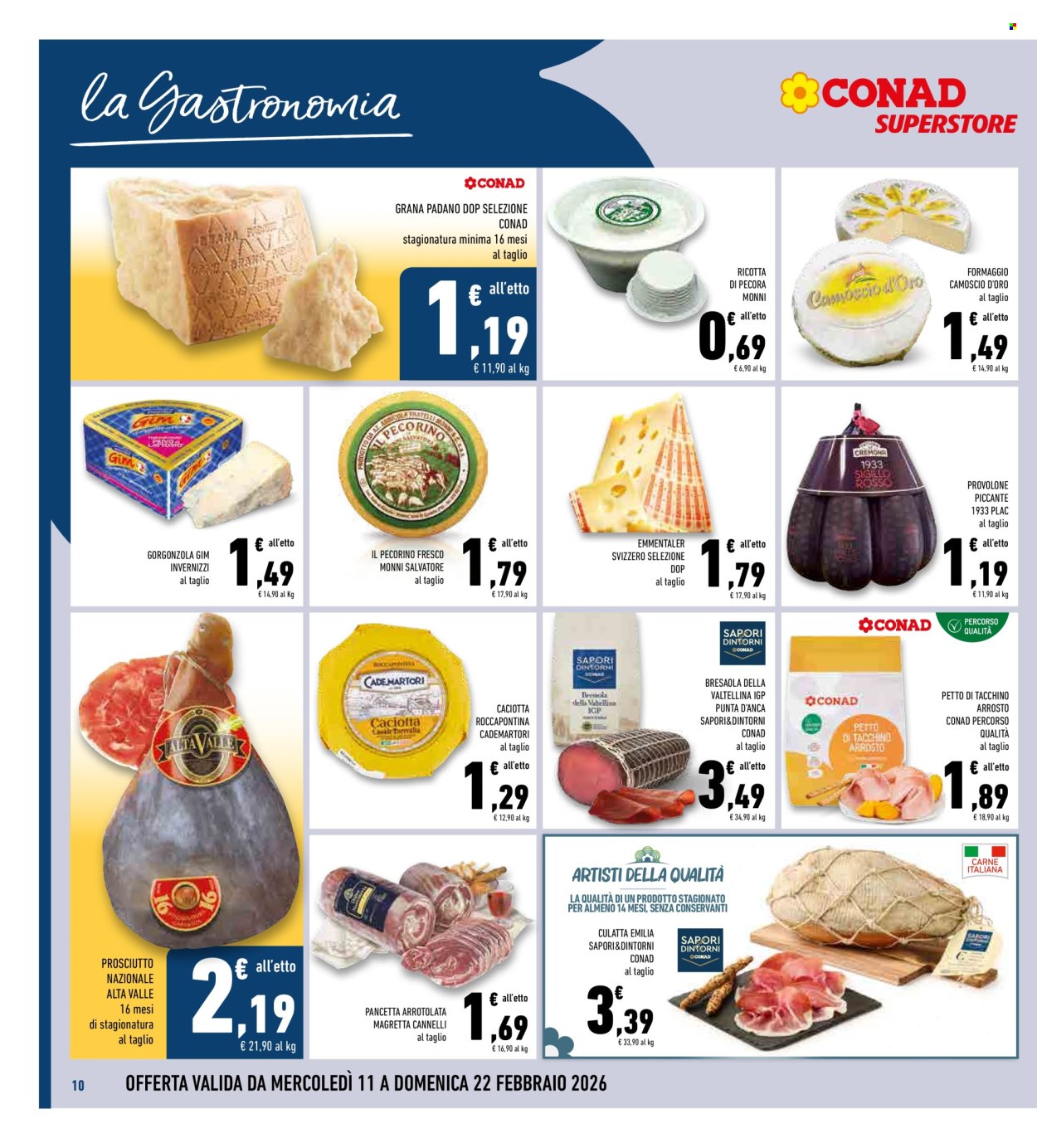 Volantino Conad Superstore - 11/2/2026 - 22/2/2026. Pagina 10