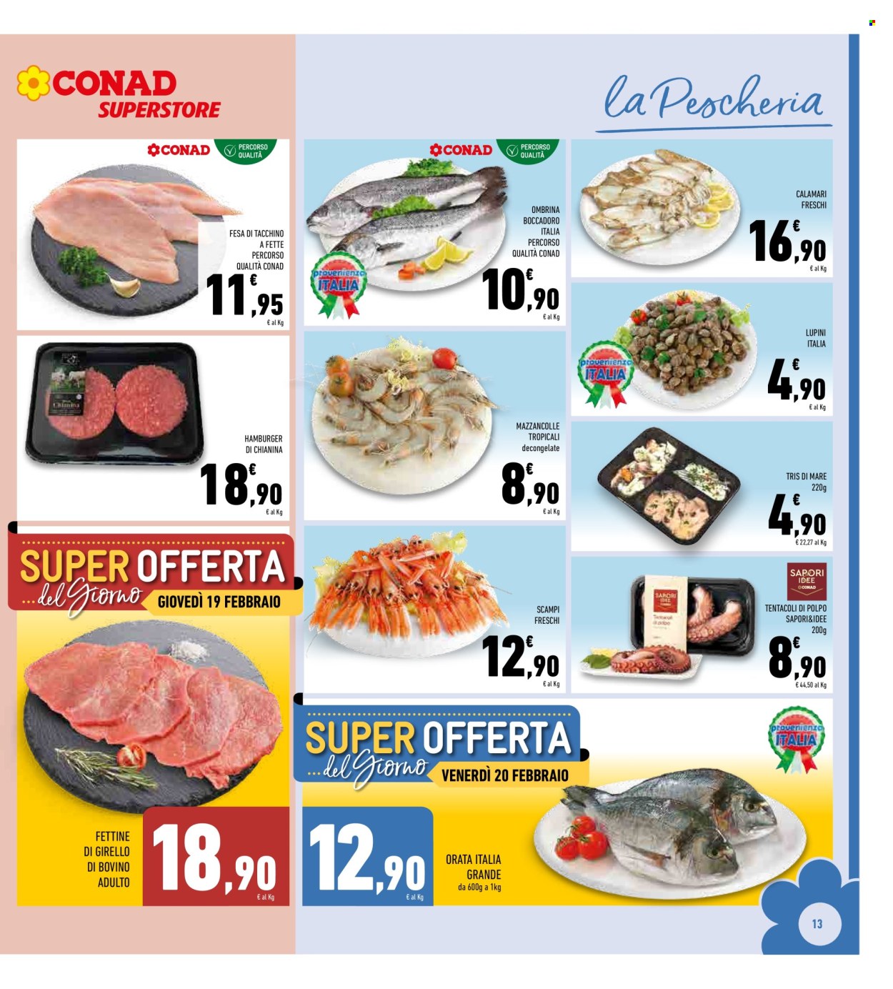 Volantino Conad Superstore - 11/2/2026 - 22/2/2026. Pagina 13