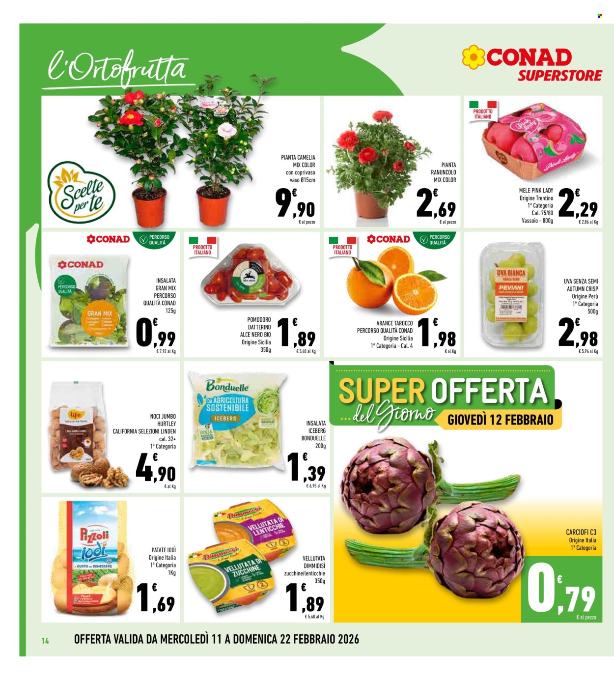 Volantino Conad Superstore - 11/2/2026 - 22/2/2026. Pagina 14