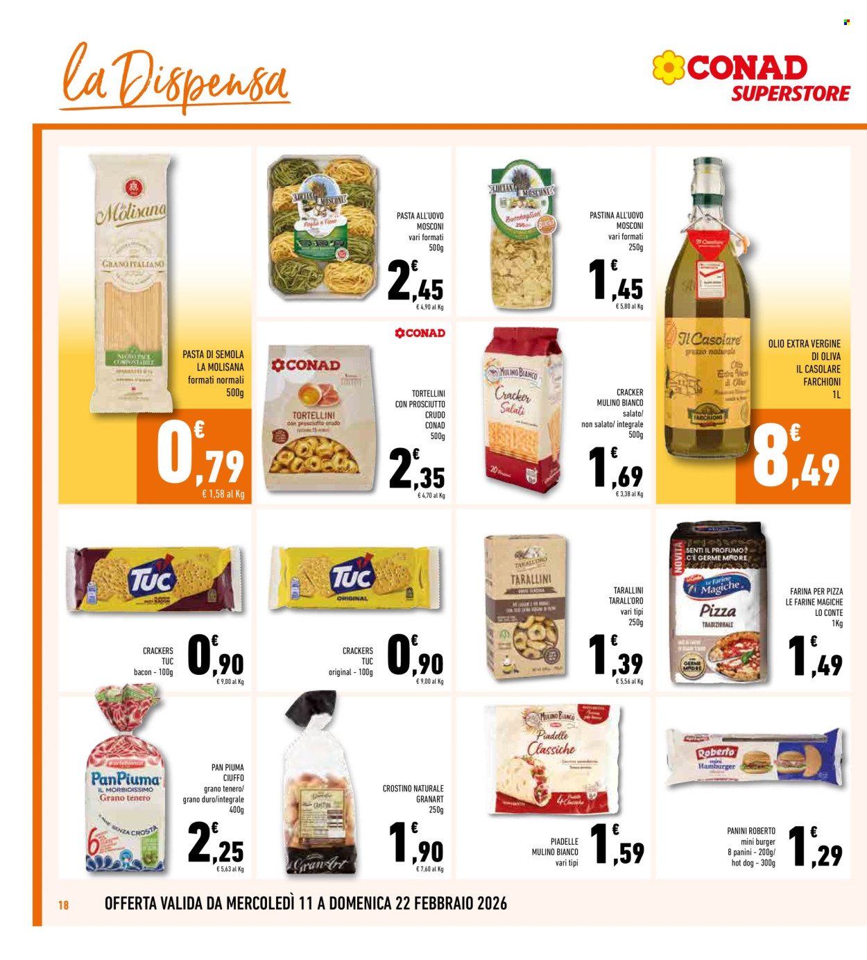 Volantino Conad Superstore - 11/2/2026 - 22/2/2026. Pagina 18