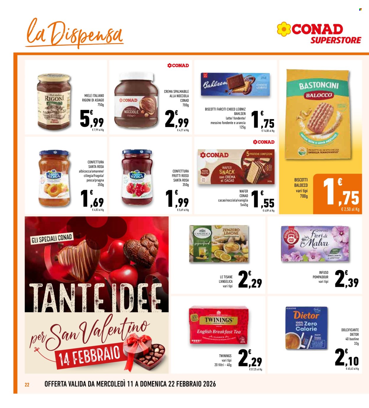 Volantino Conad Superstore - 11/2/2026 - 22/2/2026. Pagina 22