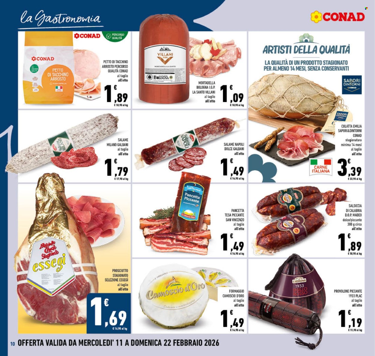 Volantino Conad - 11/2/2026 - 22/2/2026. Pagina 10