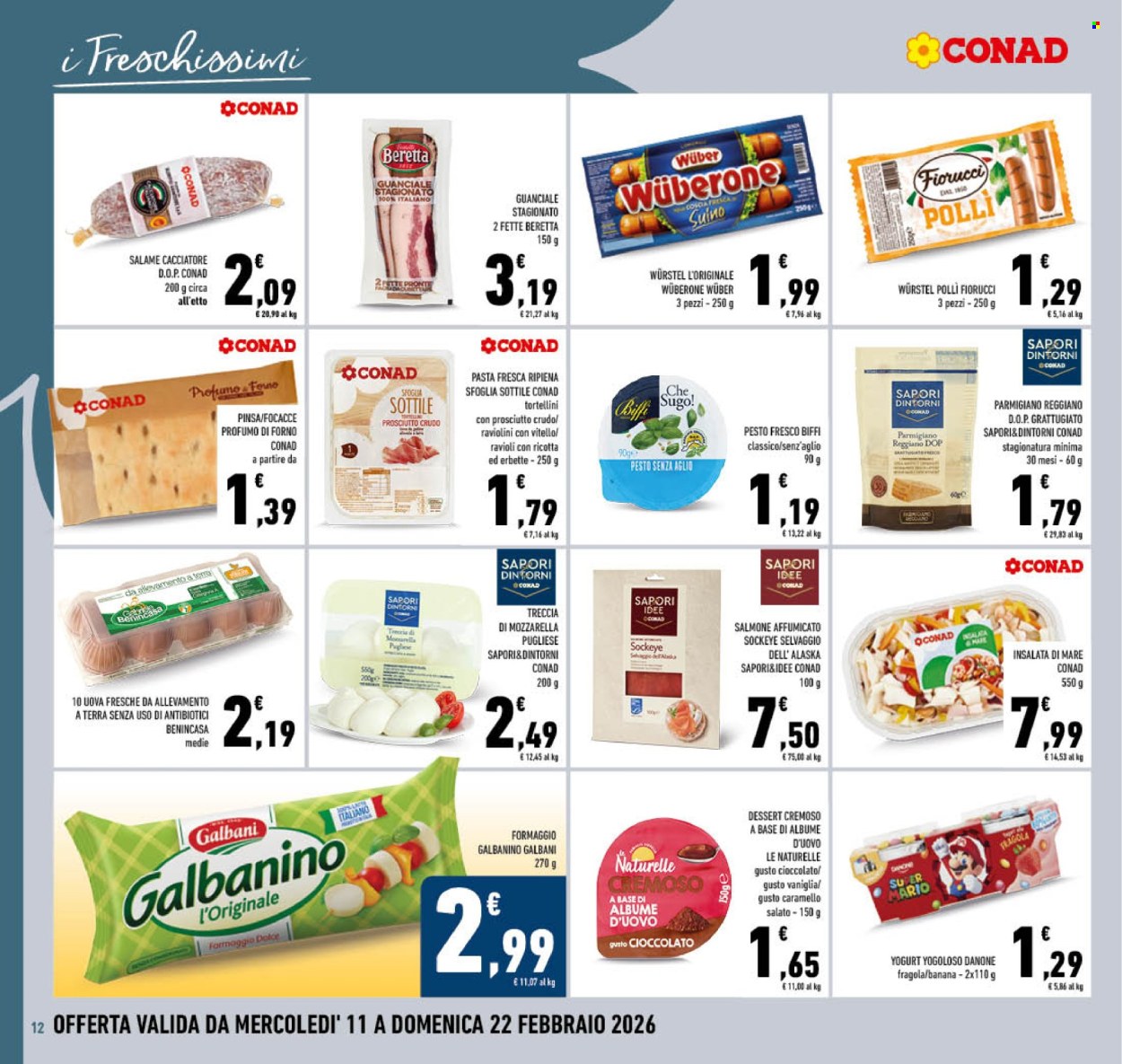 Volantino Conad - 11/2/2026 - 22/2/2026. Pagina 12
