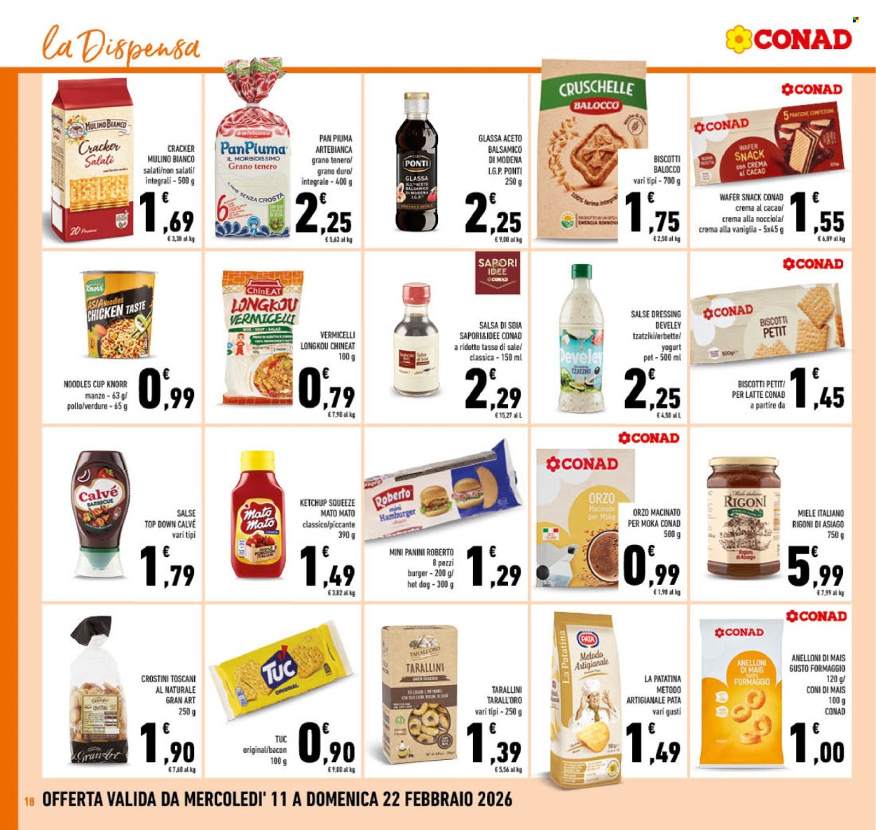 Volantino Conad - 11/2/2026 - 22/2/2026. Pagina 18