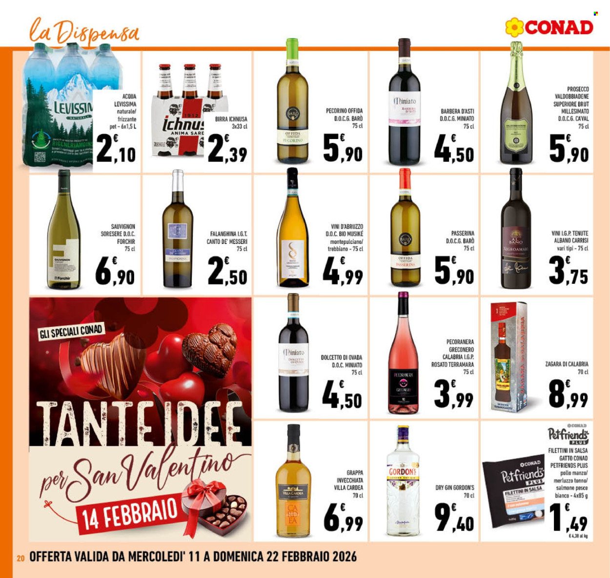Volantino Conad - 11/2/2026 - 22/2/2026. Pagina 20