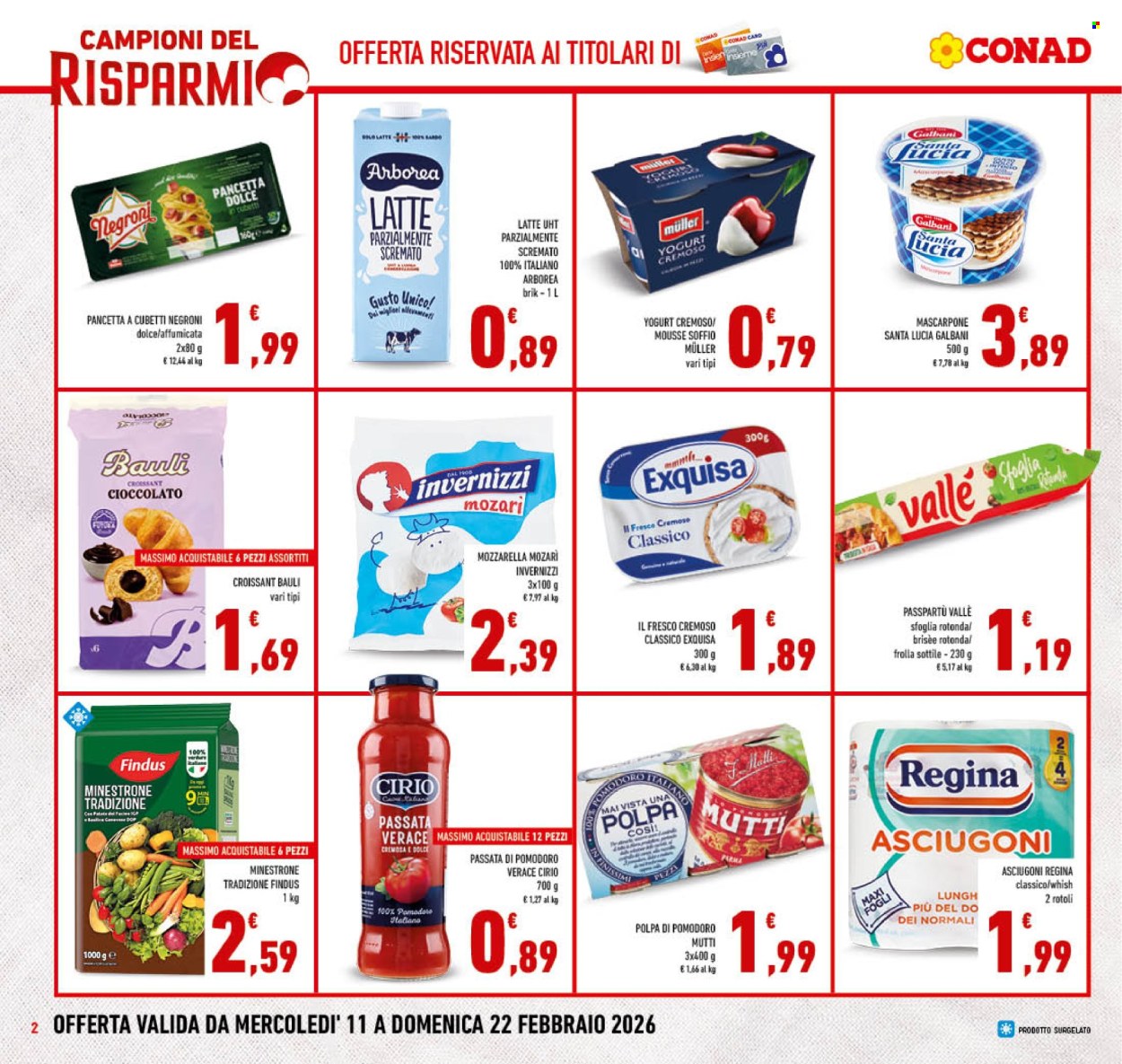 Volantino Conad - 11/2/2026 - 22/2/2026. Pagina 2