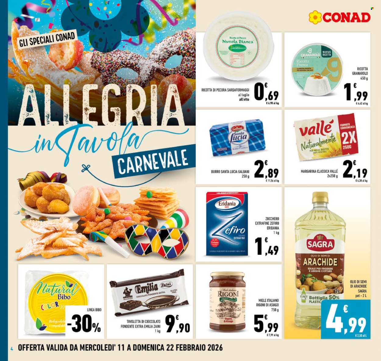 Volantino Conad - 11/2/2026 - 22/2/2026. Pagina 4