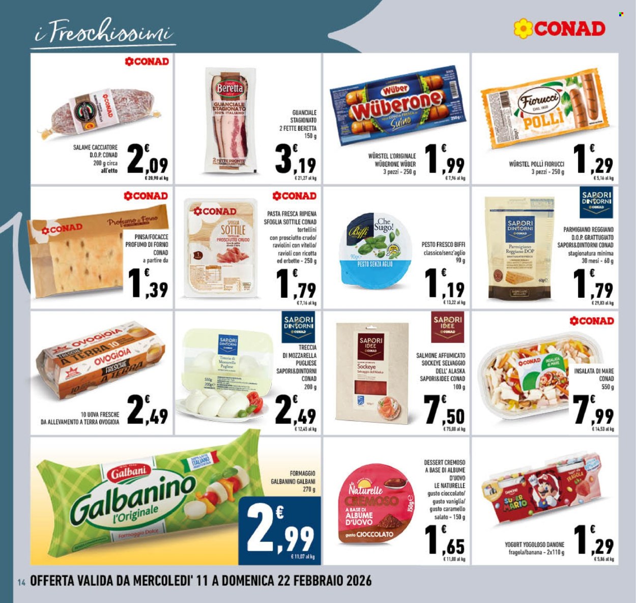 Volantino Conad - 11/2/2026 - 22/2/2026. Pagina 14