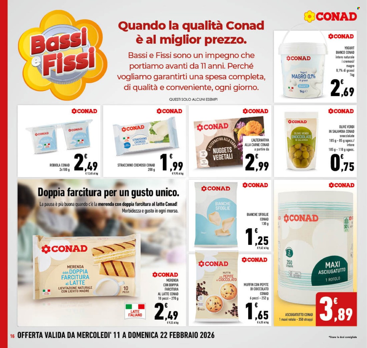 Volantino Conad - 11/2/2026 - 22/2/2026. Pagina 16