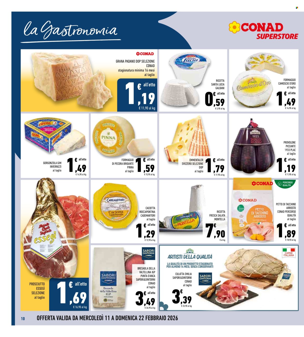 Volantino Conad Superstore - 11/2/2026 - 22/2/2026. Pagina 10