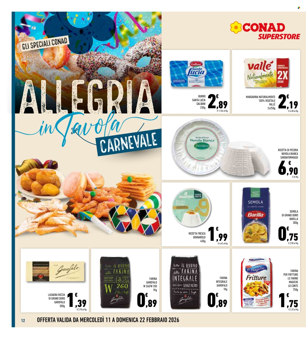 Volantino Conad Superstore - 11/2/2026 - 22/2/2026. Pagina 12